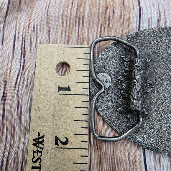 Vintage 1977 Bergamot Brass Works Bass Fish Belt Buckle Made In USA Fishing Gift - Picture 13 of 13